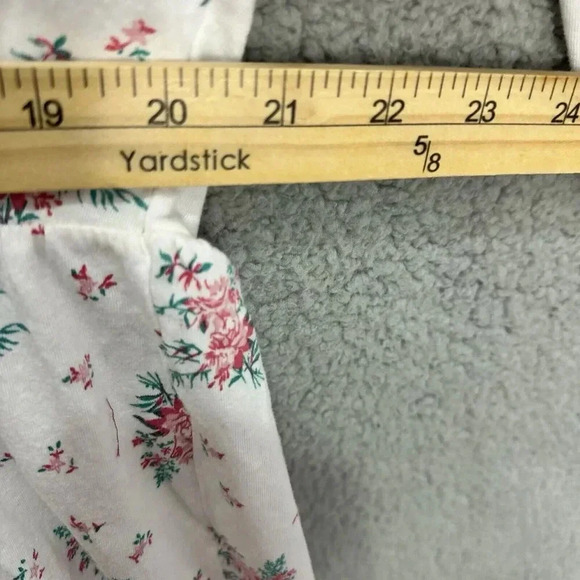 Chance Encounters floral nightgown womens medium ditsy cotton cottagecore modest - Picture 6 of 8